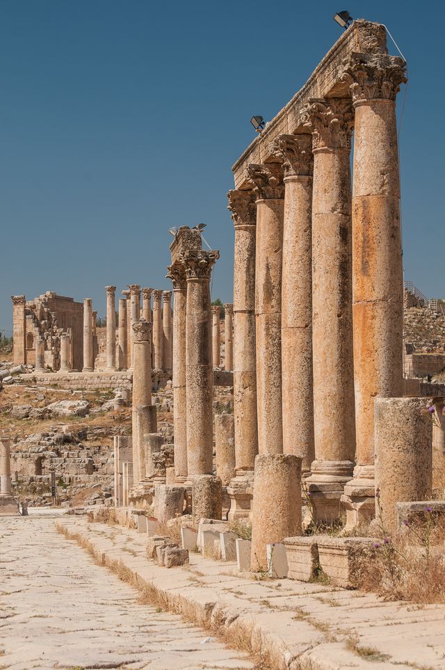 Cardo maximus de Jerash